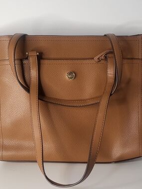 Michael Kors Women's Tan Leather Tote Bag